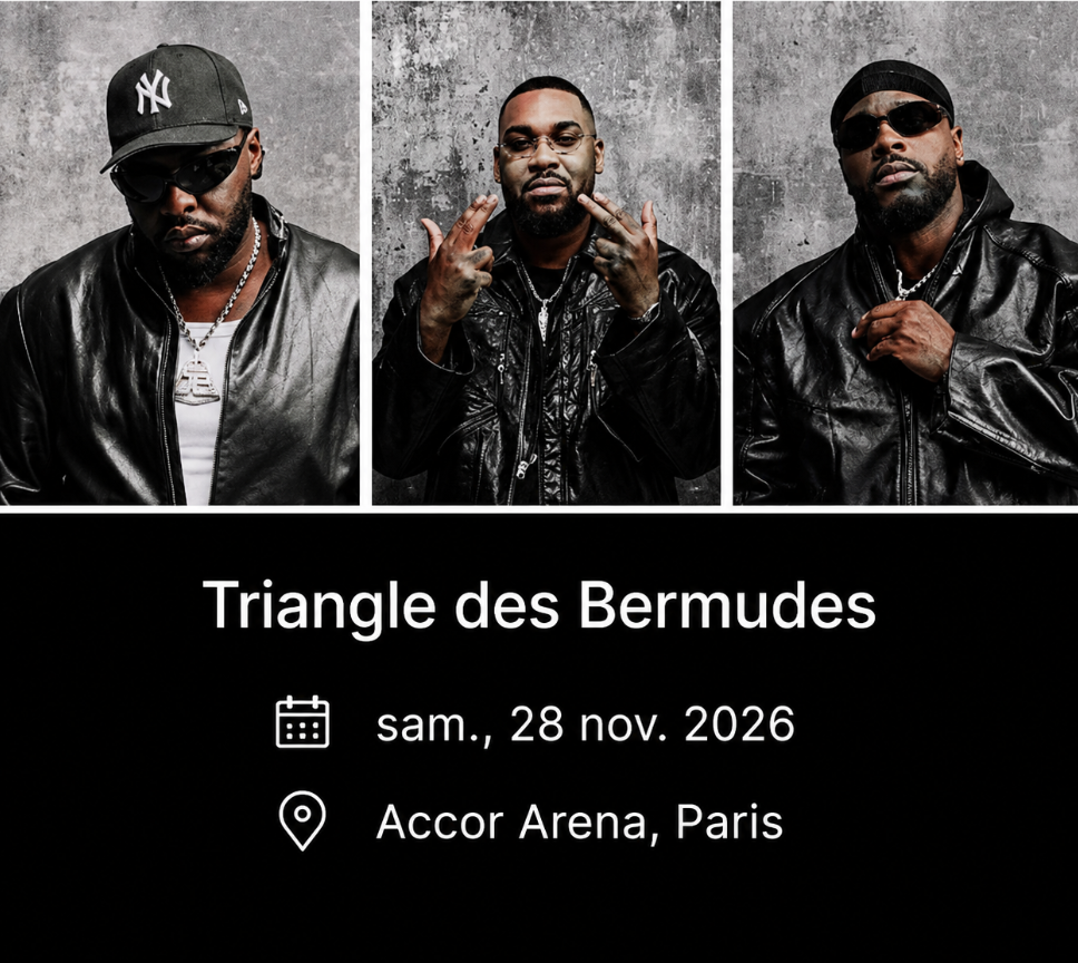 28/11/2026 - Triangle des Bermudes - Paris - Accor Arena